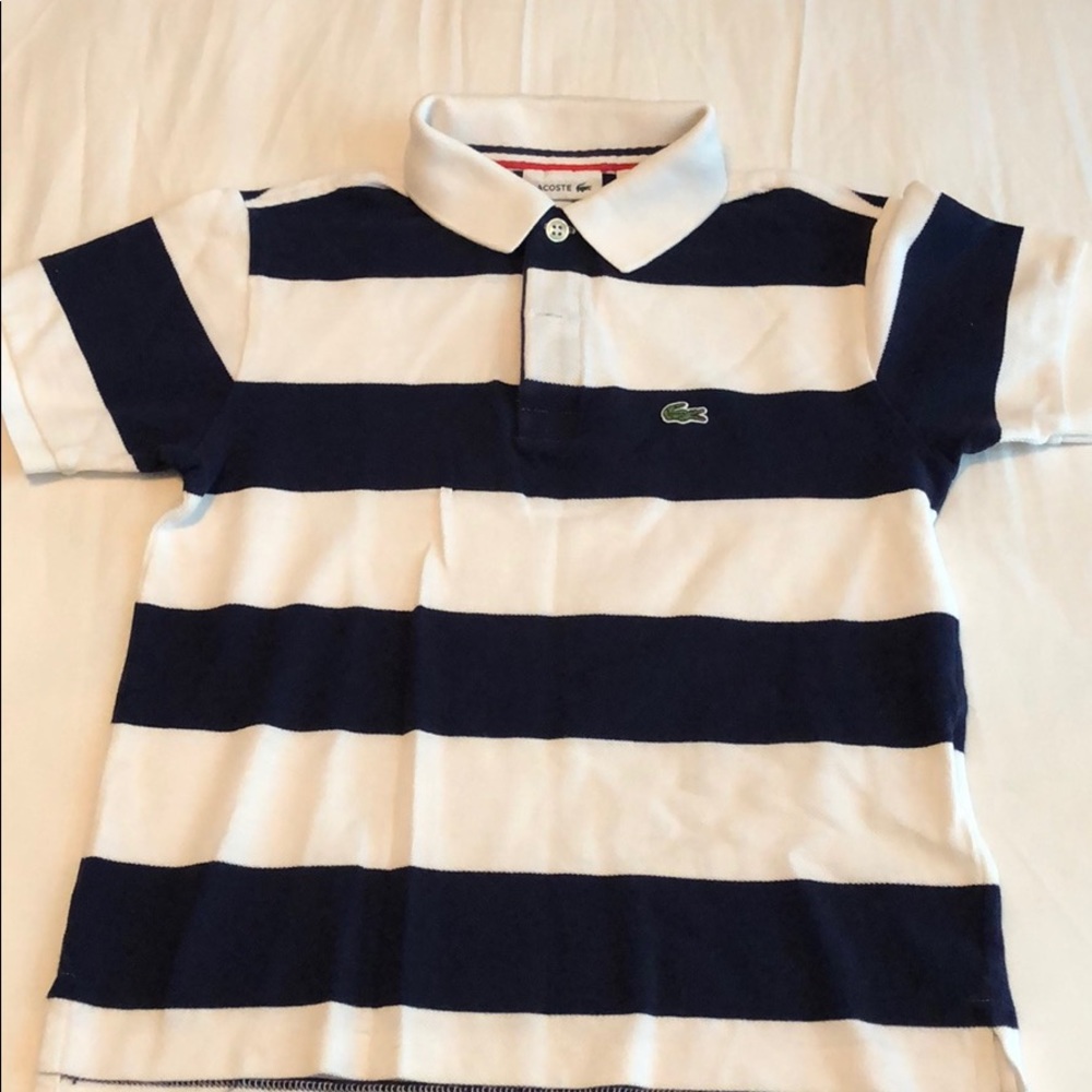 Stripped Lacoste Shirt